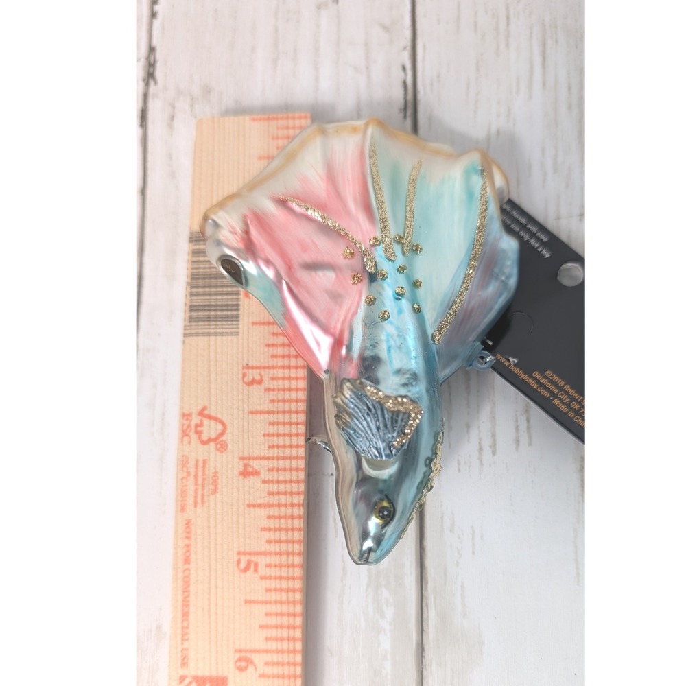 Robert Stanley Betta Fish Glass 5 Inch Ornament Decorative NWT - Picture 7 of 7